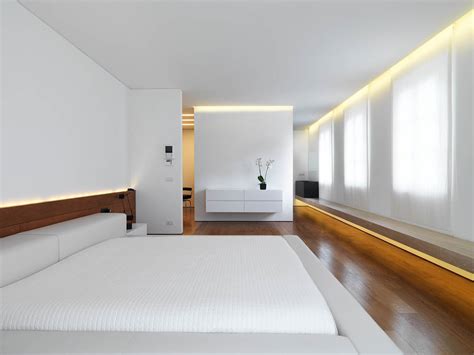 Bedroom Lighting Minimalist Interior In Tuscany Italy By Victor