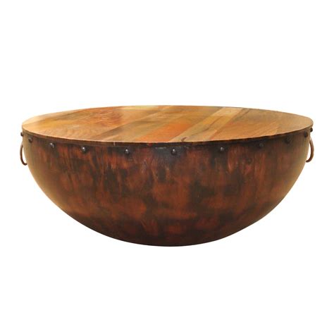 Heather ann creations bresson coffee table. Moe's Home Collection Drum Coffee Table - Coffee Tables at Hayneedle