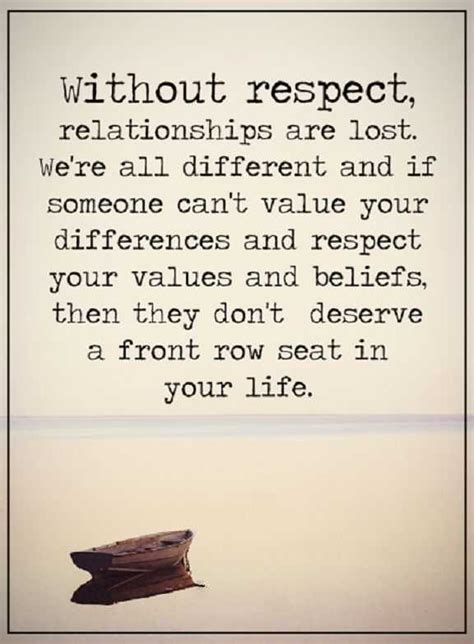 Relationship Quotes Life Thoughts Without Respect Relationships Are