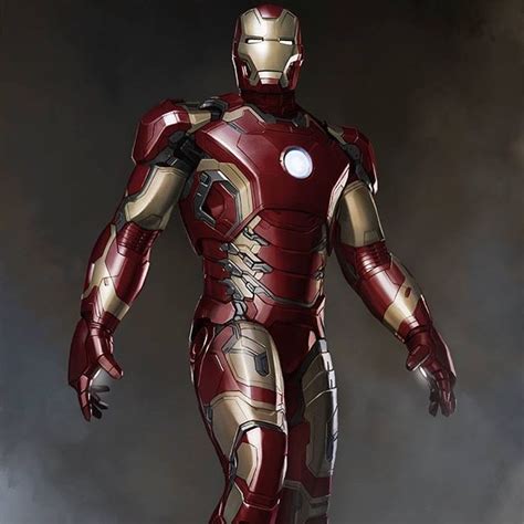 Ryan Meinerding On Instagram “this Is The Iron Man Mark 43 Design