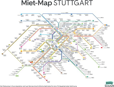 Aside from info on transportation you can also find recommendations for restaurants, popular tourist, sites,as well as some interesting facts about stuttgart. Miet-Map Stuttgart - Mietpreise in der Landeshauptstadt