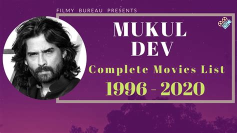 Mukul Dev Complete Movies List YouTube