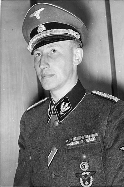 The cause for which heydrich fought was a falsehood, nothing more than cover for himmler's true goal of purging the world in a nuclear holocaust. File:Bundesarchiv Bild 183-R98683, Reinhard Heydrich.jpg - Wikipedia