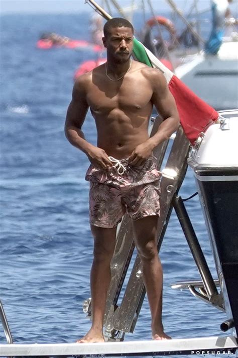 Michael B Jordan Shirtless Pictures Popsugar Celebrity Photo 6