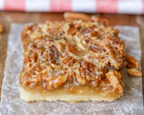 Easy Pecan Pie Bars Perfect For The Holidays Lil Luna