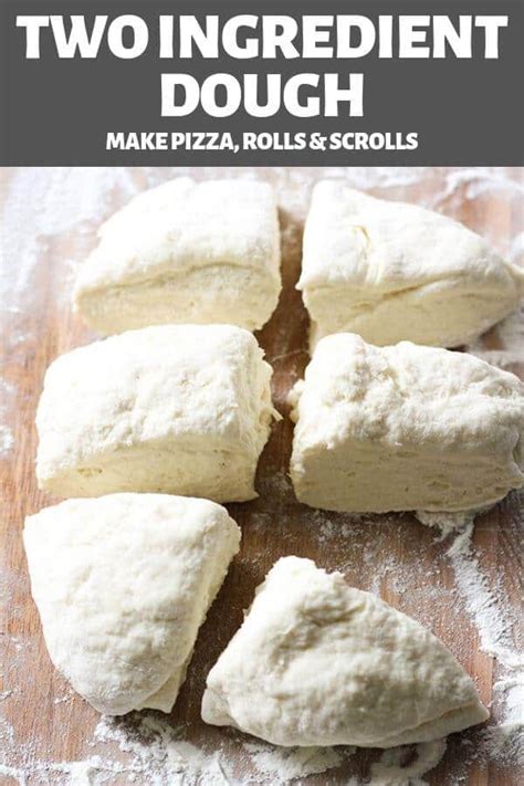 two ingredient dough recipe no yeast cook it real good