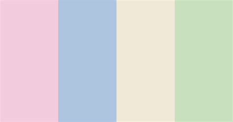 Four Pastels 3 Color Scheme Cream
