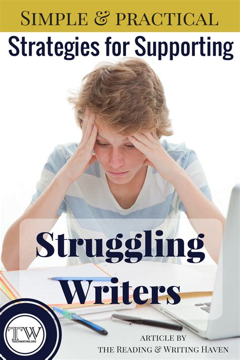 14 Strategies To Support Struggling Writers Build Confidence
