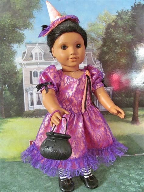 Halloween Costume Witch Costume Dress Up Costume 18 Inch Etsy Doll