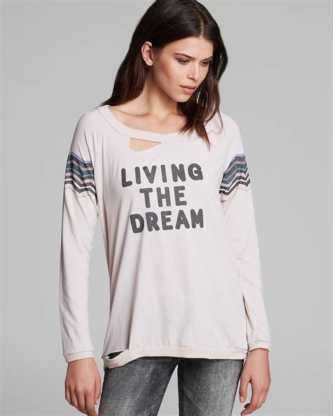 Chaser Tee Living The Dream Deconstructed Bloomingdales