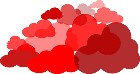 Red Clouds Png Photo Png Mart