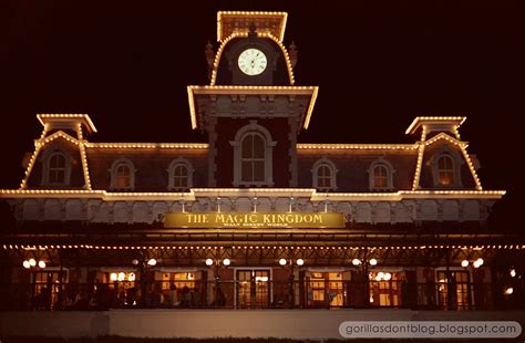 Gorillas Dont Blog Walt Disney World Main Street Station November 1971