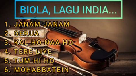 Biola Lagu India Agogo Violin Full Album Youtube