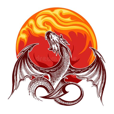 Dragon Fire Svg