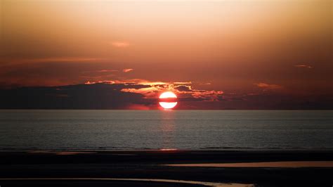 Seascape Sunset Free Stock Photo Public Domain Pictures