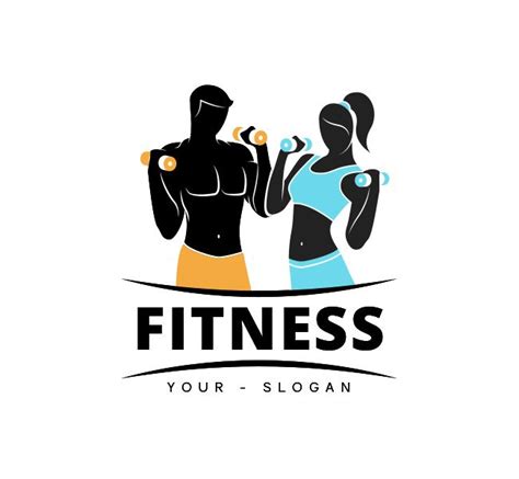 Fitness Gym Logo And Business Card Template The Design Love Gym Logo