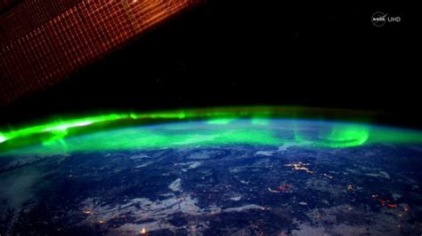 Stunning Aurora From International Space Station Chilled Mind
