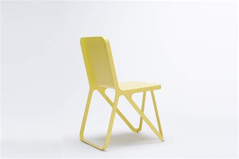 Raw Aluminium Loop Chair By Sebastian Scherer For Sale At 1stdibs