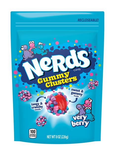 Nerds Sweet And Tangy Gummy Clusters 8 Oz