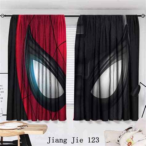 Spiderman Bedroom Curtains Curtains And Drapes
