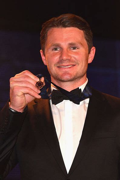 He was taken to hospital to assess the extent of the injury. Patrick Dangerfield of the Cats poses after winning the ...
