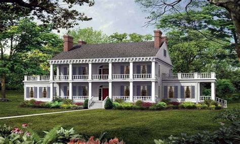 Southern Plantation Layout House Plans Style House Plans 9cc