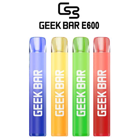 Geek Bar E600 Disposable Vapes Discount Price Vapestreams Wholesale