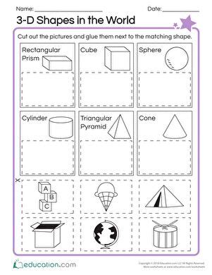 worksheets  shapes google search kindergarten worksheets