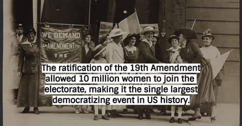 10 facts about the 19th amendment for the 100th anniversary of it s passage