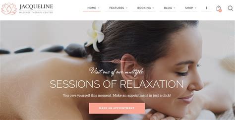 The Most Beautiful Massage Website Templates Motopress