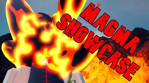 Magma Showcase Gpo Roblox Youtube