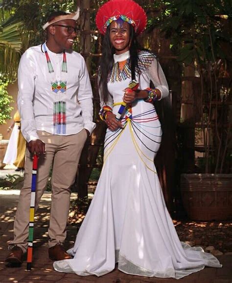 Modern South African Zulu Traditional Wedding Attire - African 4