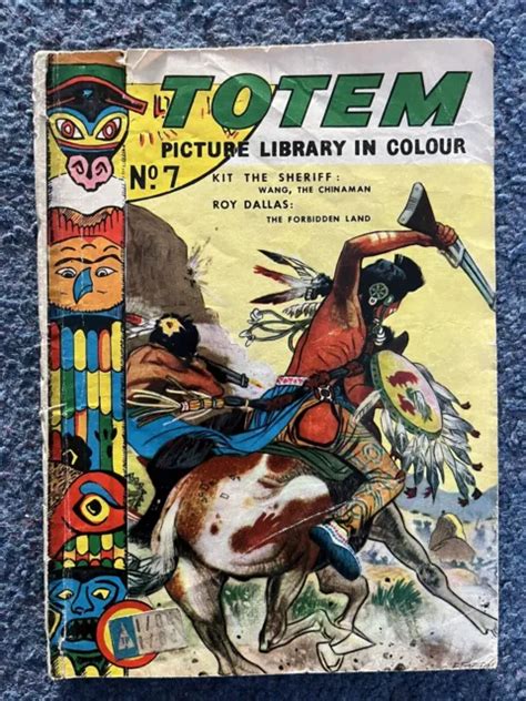 Totem Wild West Picture Library Comic No 7 Kit The Sheriff Eur 1169