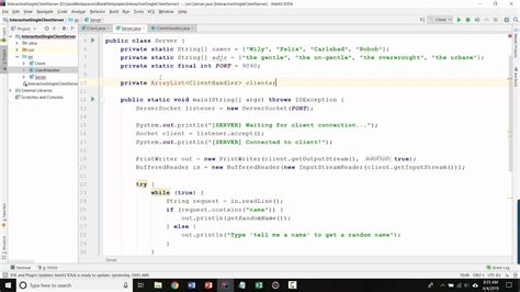 Java Socket Programming 4 Multi Client Interactive Sessions YouTube