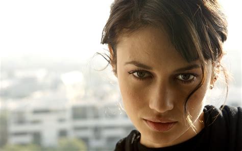 Download Wallpapers Olga Kurylenko Face Portrait French Actress Ukrainian Actress Model