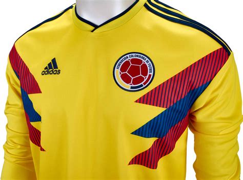 Adidas Colombia Ls Home Jersey 2018 19