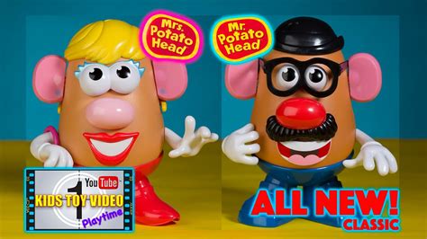 Playskool Classic Mr Potato Head And Mrs Potato Head Toy Video Youtube