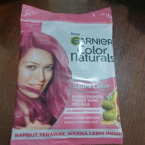 Jual Garnier Cat Rambut Brilliant Pink Sachet Di Seller Quenby