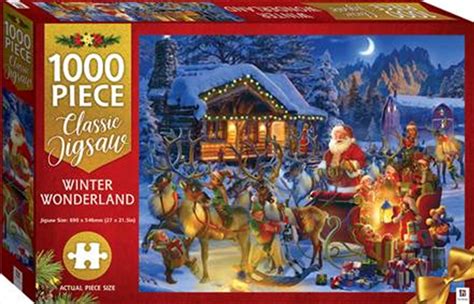 Winter Wonderland 1000 Piece Puzzle Puzzles Sanity