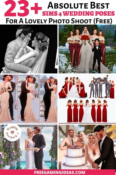 The Ultimate List Of Sims 4 Wedding Poses For A Lovely Photo Shoot Free