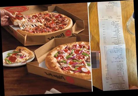 Pizzas, drinks, desserts, & sides. Thrifty mum gets £100 Pizza Hut meal for £27 using Eat Out ...