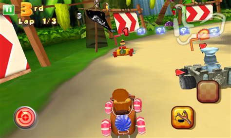Screenshot Of Shrek Kart Android 2009 Mobygames