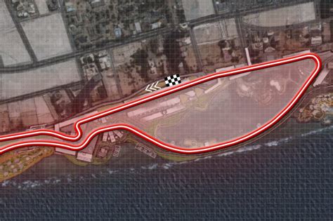 F1 Reveals Fastest Street Track Layout For Saudi Arabian GP The Race
