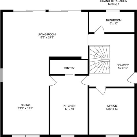 Our small house plans are 2,000 square feet or less, but utilize space creatively and efficiently making them seem larger than they actually are. Floor Plan with Dimensions | RoomSketcher