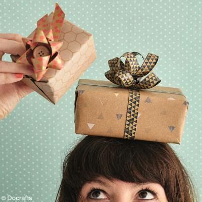 DIY Paquets cadeaux géométriques à faire soi même Idées conseils et tuto Paquet cadeau