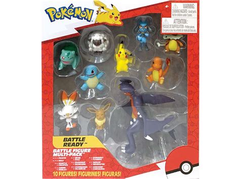 Køb Pokémon Battle Figure Multi Pack 10 Pak Hos Superhelten Legetøj