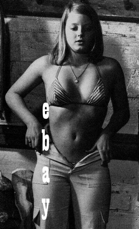 Sexy Jodie Foster Rare Photo Busty Bare Belly Button Values Mavin