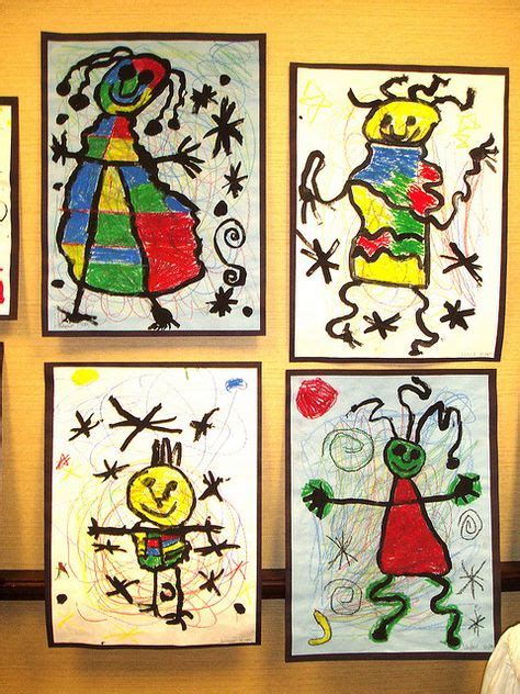 14 Joan Miro Art Project For Kids Ideas Joan Miro Art Projects Art