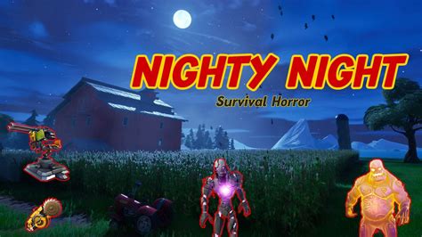 Nighty Night 【horror】🧟☠️ Fortnite Creative Map Code Dropnite