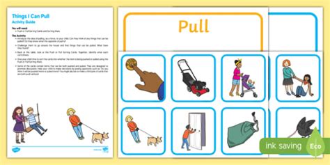 Another case where the differences between pull and push marketing are overshadowed by how they work together. Things I Can Pull Busy Bag Resource Pack for Parents